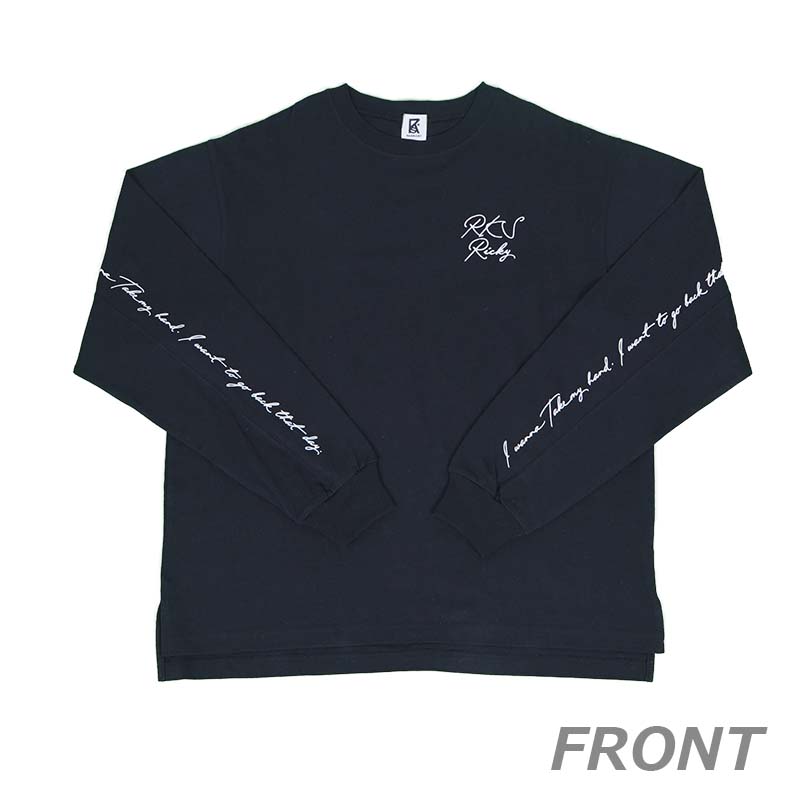 RKS logoflowerロングTシャツ